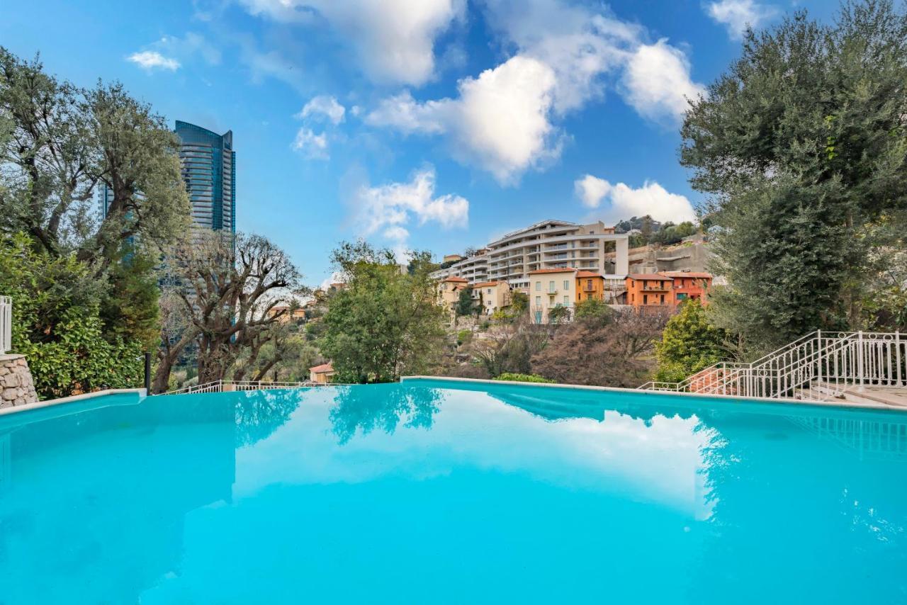 5Mn Monaco - Vue Mer - Parking - Piscine - Bb Beausoleil Exterior photo